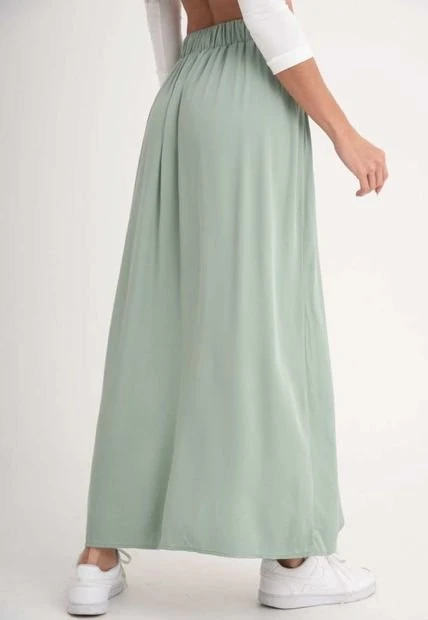 Falda Vanilla Verde Ragged Pf11320431 6 Falda Vanilla Verde Ragged Pf11320431 - Imagen 4