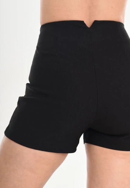 Short Adelaide Negro Ragged Pf11340122 4 Short Adelaide Negro Ragged Pf11340122 - Imagen 2