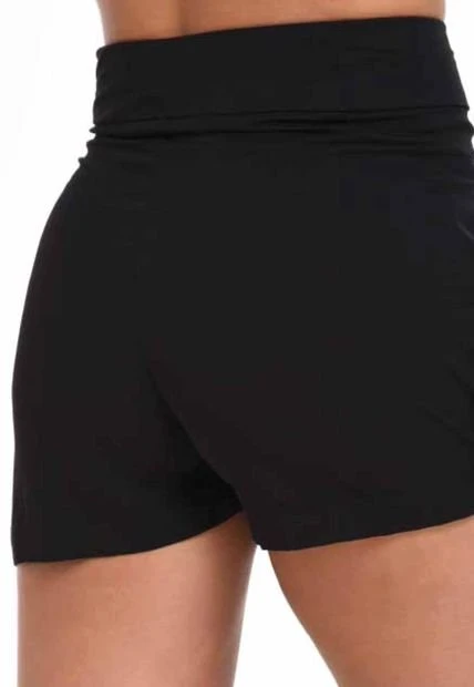 Falda Short Dubai Negro Ragged Pf11340125 4 Falda Short Dubai Negro Ragged Pf11340125 - Imagen 2