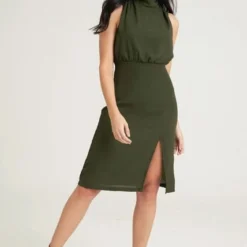 Vestido Kenna Verde Ragged Pf12510362 -Feminora Moda Tienda De Ventas ragged 6280 8405912 5 product