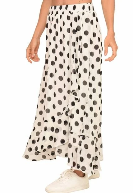 Falda Porcelana Blanco Ragged Pf12320156 5 Falda Porcelana Blanco Ragged Pf12320156 - Imagen 3