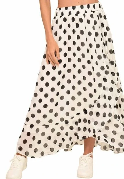 Falda Porcelana Blanco Ragged Pf12320156 6 Falda Porcelana Blanco Ragged Pf12320156 - Imagen 4