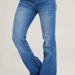 Jean Fantasy Azul Ragged Pf51350323 -Feminora Moda Tienda De Ventas ragged 6724 4213622 4 product