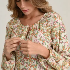 Blusa Maldivas Beige Ragged Pf11112535 -Feminora Moda Tienda De Ventas ragged 7001 6999622 3 product