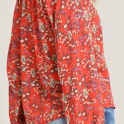 Blusa Maldivas Rojo Ragged Pf11112535 -Feminora Moda Tienda De Ventas ragged 7001 7999622 3 product