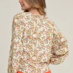 Blusa Maldivas Beige Ragged Pf11112535 -Feminora Moda Tienda De Ventas ragged 7003 6999622 4 product