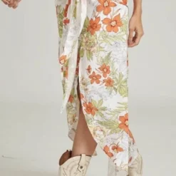 Falda Antonieta Blanco Ragged Pf11320463 -Feminora Moda Tienda De Ventas ragged 7240 7286712 3 product