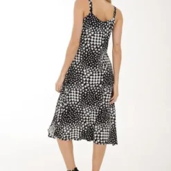 Vestido Midi Maneskin Negro Ragged Pf12510331 -Feminora Moda Tienda De Ventas ragged 7280 3681112 3 product