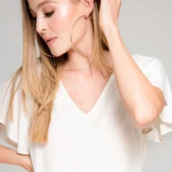 Blusa Antonieta Beige Ragged Pf17110056 -Feminora Moda Tienda De Ventas ragged 7708 1088812 2 product