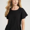 Blusa Seul Negro Ragged Pf12110736