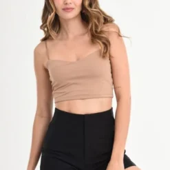 Short Adelaide Negro Ragged Pf11340122