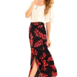 Falda Praga Azul Ragged Pf12320137