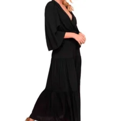 Vestido Anatta Negro Ragged Pf11511062
