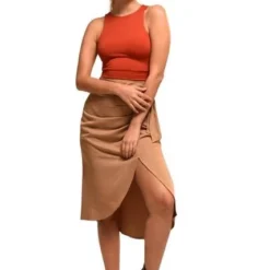 Falda Bali Beige Ragged Pf12320141