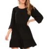Vestido Ontario Negro Ragged Pf11511031 -Feminora Moda Tienda De Ventas ragged 9340 6687171 1 product