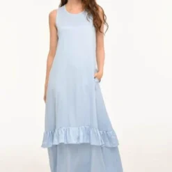 Vestido Amsterdam Azul Ragged Pf12510285