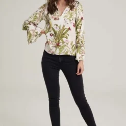 Blusa Maranta Blanco Ragged Pf11112527