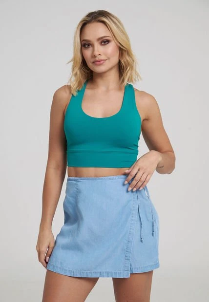 Falda Short Toscana Azul Ragged Pf35320055 3 Falda Short Toscana Azul Ragged Pf35320055