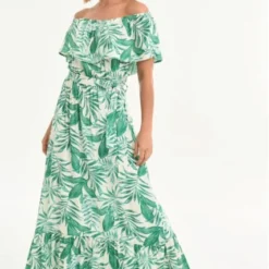 Vestido Baru Verde Ragged Pf31511100