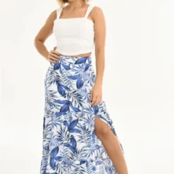 Falda Tropico Azul Ragged Pf31320288