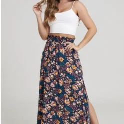 Falda Veronica Azul Ragged Pf31320297