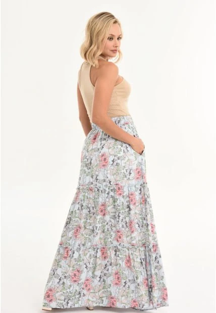 Falda Laponia Azul Ragged Pf31320292 4 Falda Laponia Azul Ragged Pf31320292 - Imagen 2