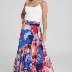 Falda Vivanti Azul Ragged Pf31320300