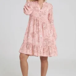 Vestido Masala Rosa Ragged Pf31511091