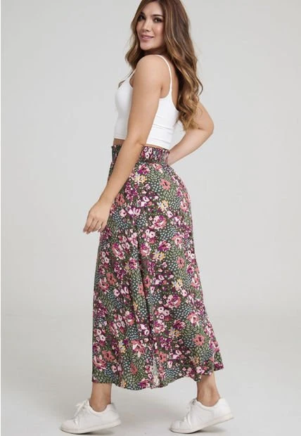 Falda Veronica Verde Ragged Pf31320297 4 Falda Veronica Verde Ragged Pf31320297 - Imagen 2