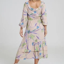 Vestido Midi Nabila Beige Ragged Pf31511120 -Feminora Moda Tienda De Ventas ragstyle 8765 7879122 2 product