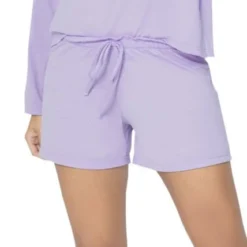 SHORT MUJER LILA 88458