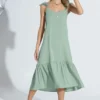 VESTIDO LARGO MUJER VERDE 16833 -Feminora Moda Tienda De Ventas rutta 0682 2823222 1 product