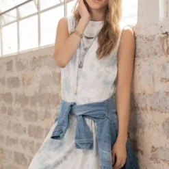 Vestido Corto Para Mujer Estampado Tie Dye Rutta -Feminora Moda Tienda De Ventas rutta 0785 8292181 3 product