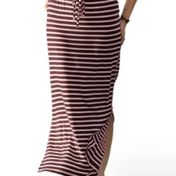 Falda Larga Para Mujer Bicolor Rutta