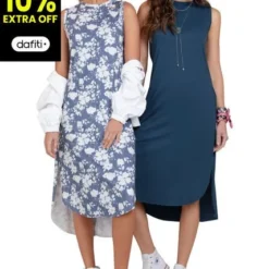 VESTIDO PAQ X2 MUJER MULTICOLOR 87476