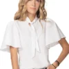 Blusa Para Mujer Blanco Rutta