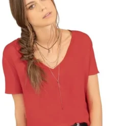 Blusa Para Mujer Rojo Rutta
