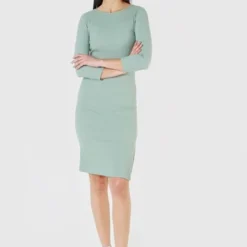 Vestido Verde Oliva Rutta -Feminora Moda Tienda De Ventas rutta 3655 4176312 4 product