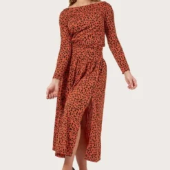 Falda Terracota-Negro Rutta