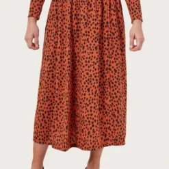 Falda Terracota-Negro Rutta -Feminora Moda Tienda De Ventas rutta 3800 8611022 3 product