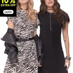 VESTIDO PAQ X2 MUJER MULTICOLOR 92810