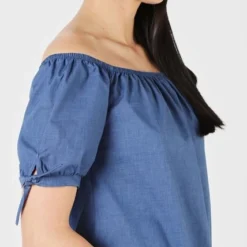 Blusa Azul Grisáceo Rutta -Feminora Moda Tienda De Ventas rutta 4586 1966312 5 product