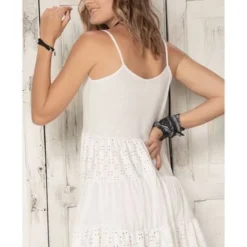 Vestido Corto Para Mujer Marfil Rutta -Feminora Moda Tienda De Ventas rutta 6474 6592181 3 product