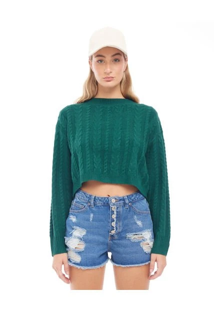 Short Mujer Seven Azul Algodón 2 Short Mujer Seven Azul Algodón