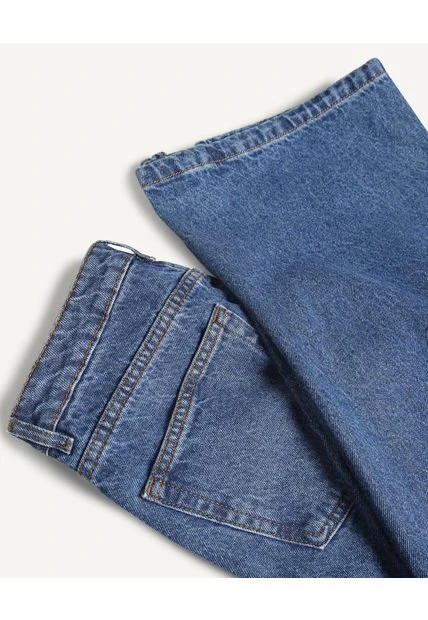 Jean Mujer Seven Culotte Azul Algodón 5 Jean Mujer Seven Culotte Azul Algodón - Imagen 3