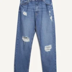 Jean Mujer Seven Boyfriend Azul Algodón