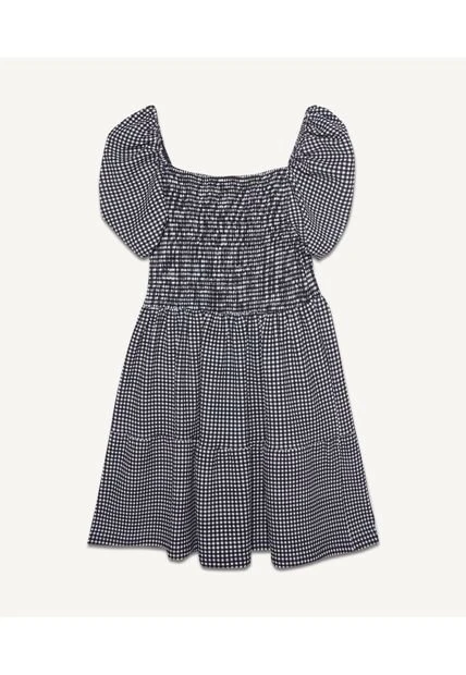 Vestido M/C Mujer Seven Negro En Poliéster 3 Vestido M/C Mujer Seven Negro En Poliéster