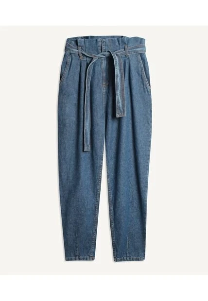 Jean Paper Bag Para Mujer Seven 7 Jean Paper Bag Para Mujer Seven - Imagen 5