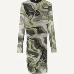 Vestido Mujer Seven M/L Verde Poliéster