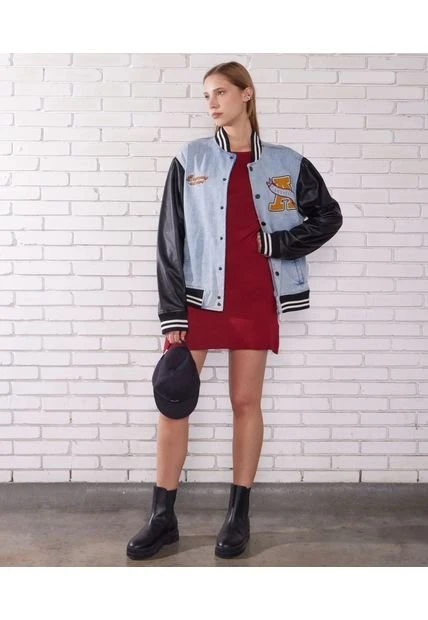 Vestido Mujer Seven M/L Vino Viscosa 5 Vestido Mujer Seven M/L Vino Viscosa - Imagen 3